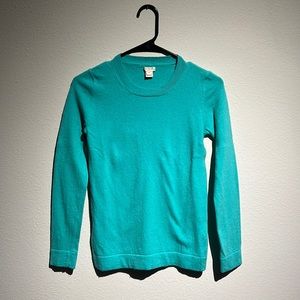 J.CREW Teal/Turquoise Sweater, Size XXS